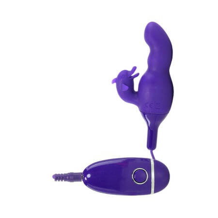 O-Zone Rechargeable Orgasmic Dolphin Vibe in Purple